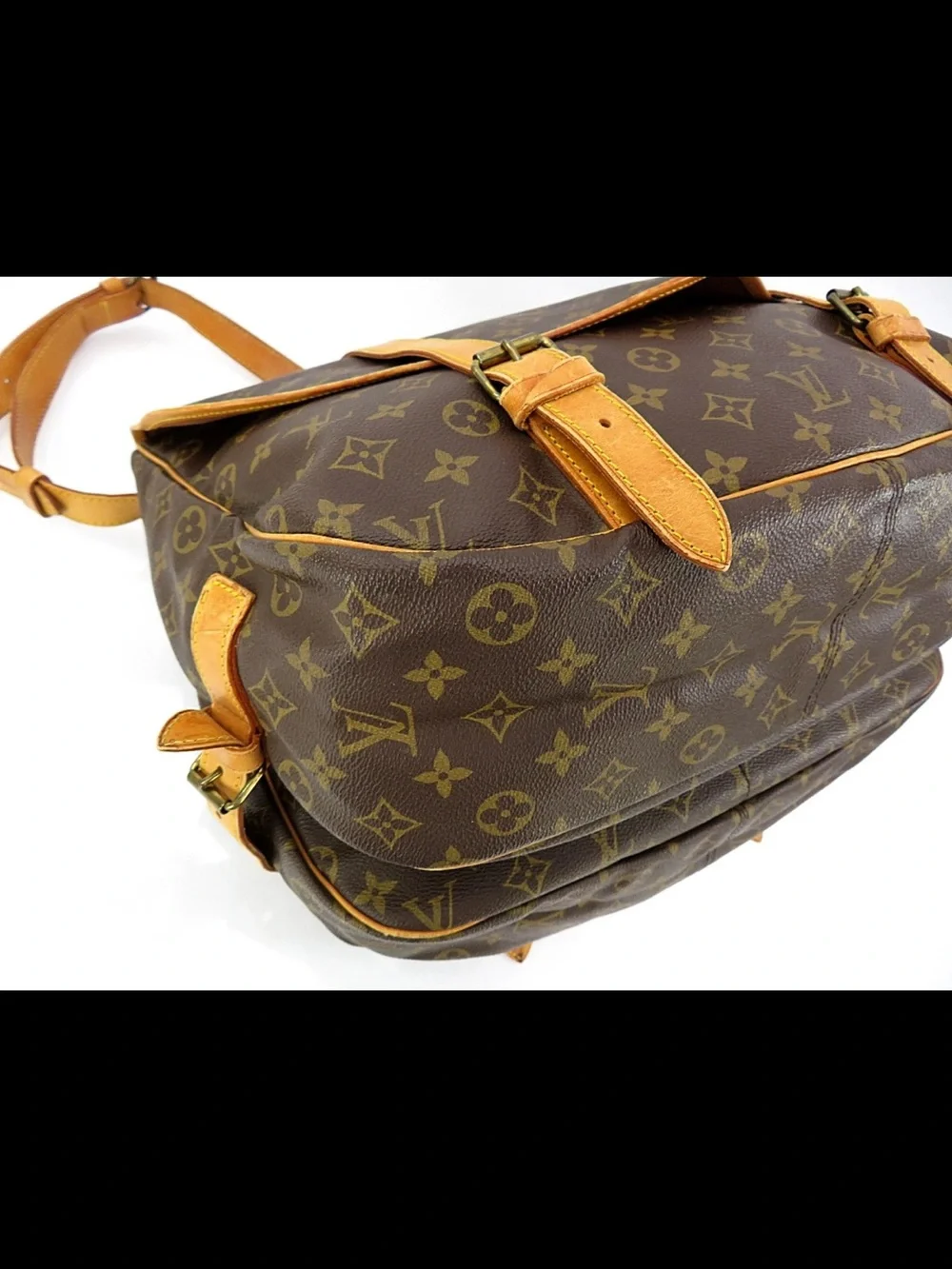 Louis Vuitton Brown Monogram Messenger Bag